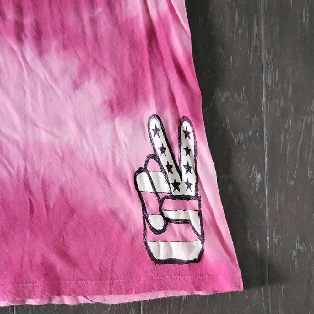 Vintage Affliction Pink Fitted Tank Top - Picture 9 of 12